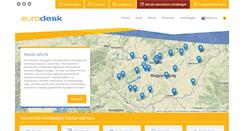 Desktop Screenshot of eurodesk.hu