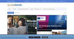 Desktop Screenshot of eurodesk.lu